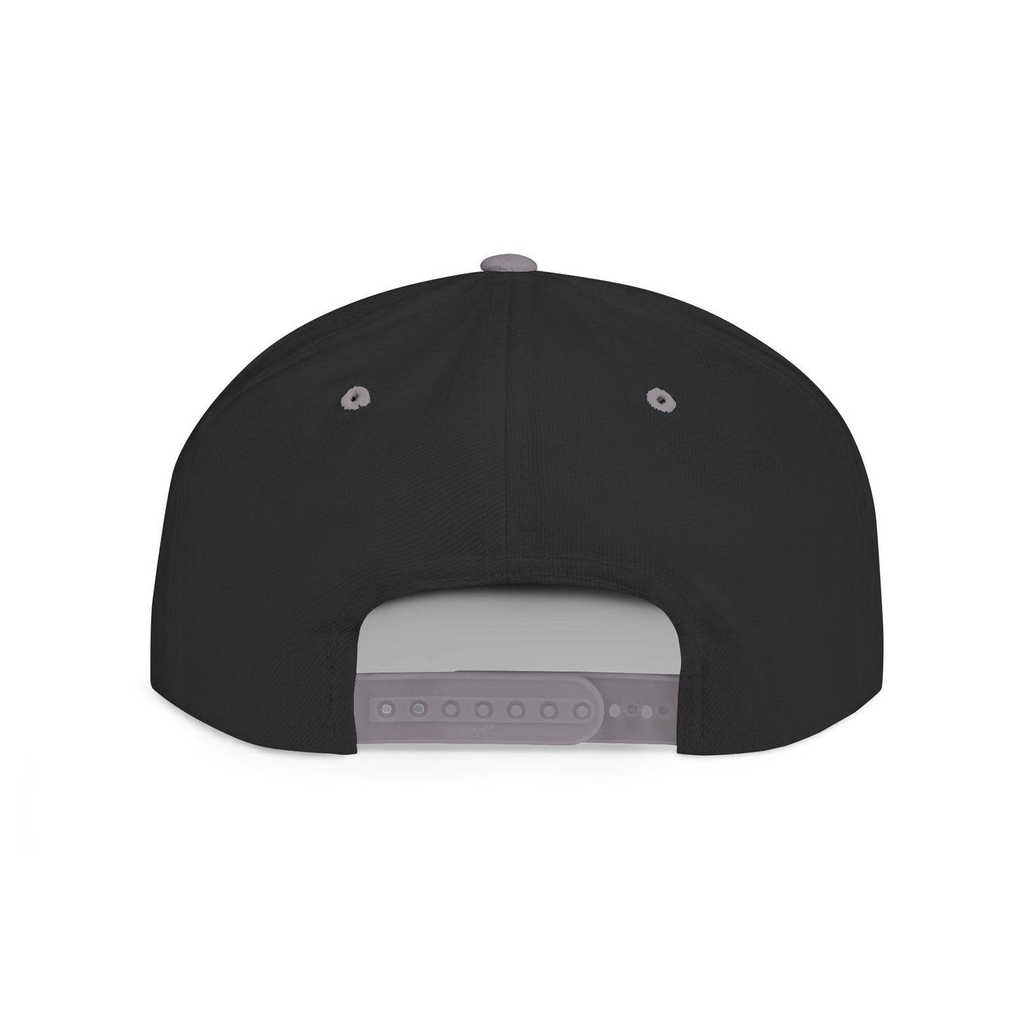 Graphic Flat Bill Snapback - "Real Eyes Realize Real Lies"