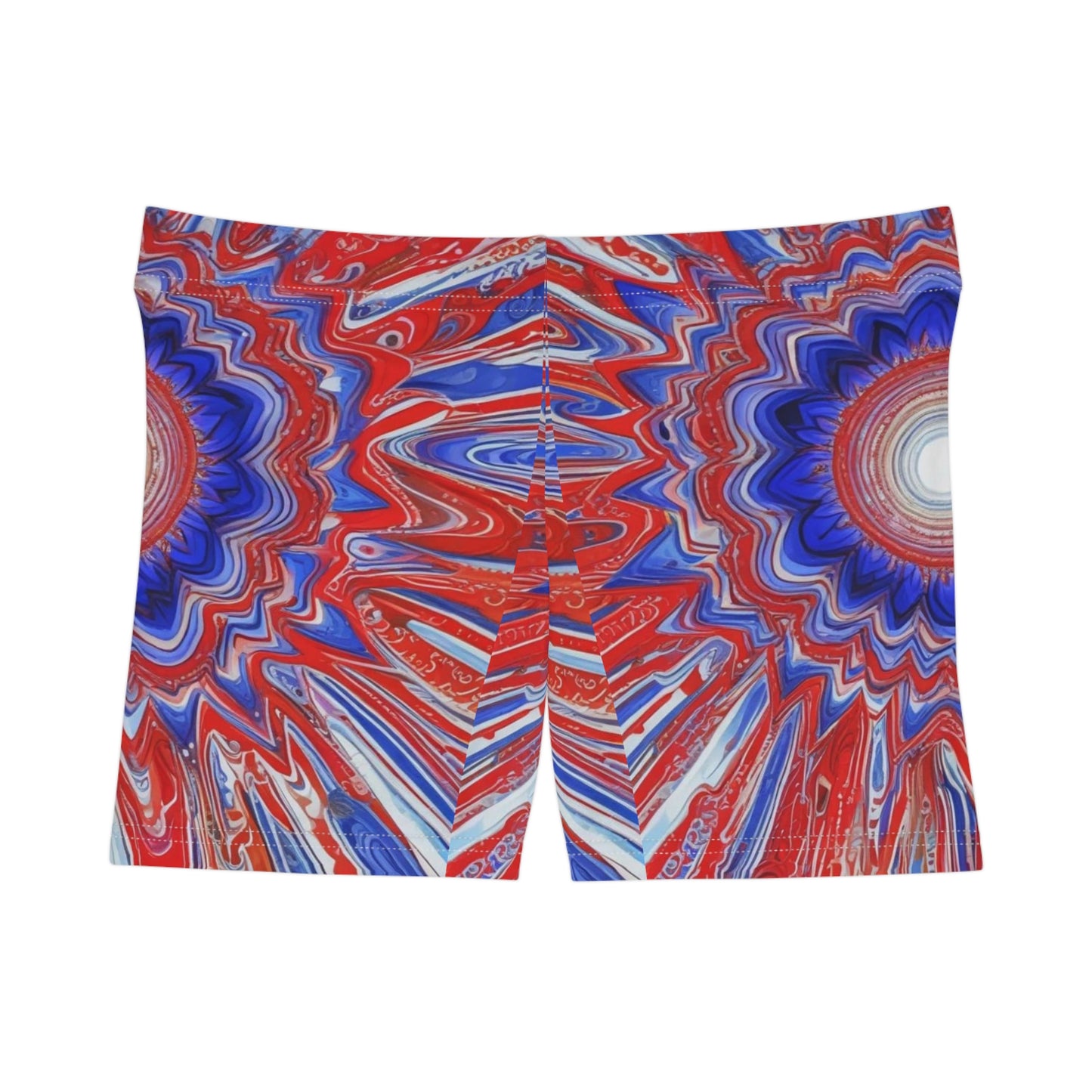 Women's "4th of July Tie Dye" Shorts