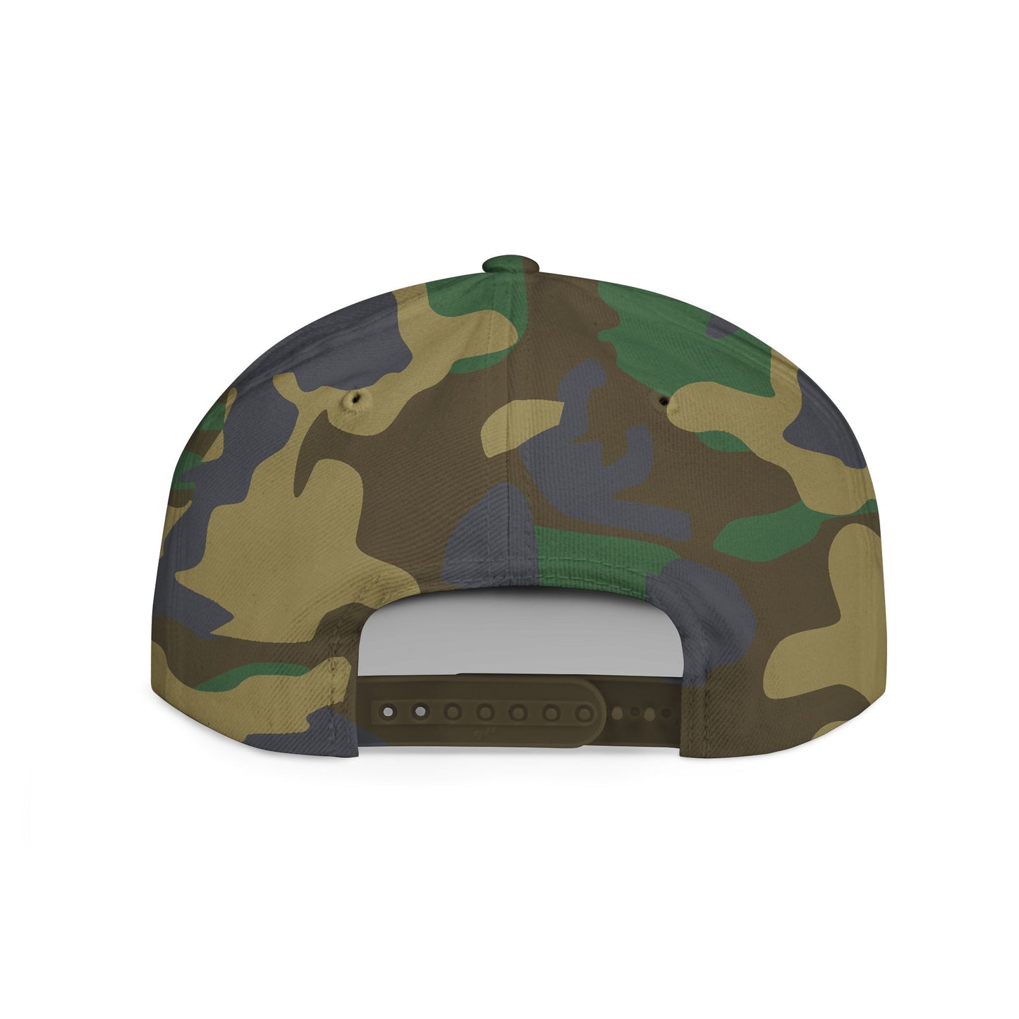Anti-Everything Club Camo Snapback Cap - Trendy Flat Bill Hat for Casual Style