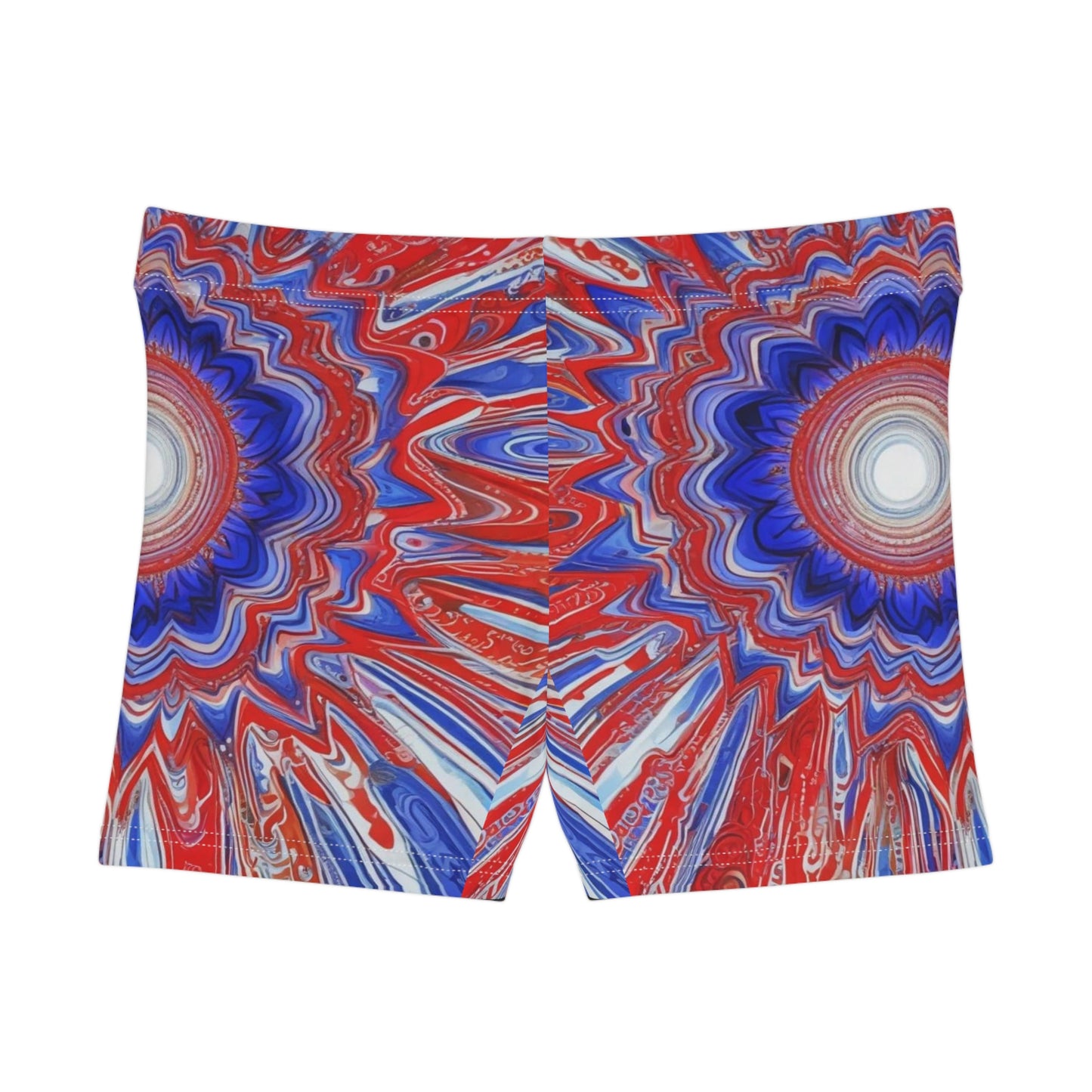 Women's "4th of July Tie Dye" Shorts