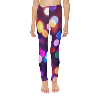 Youth "Bright-Lights" Full-Length Leggings