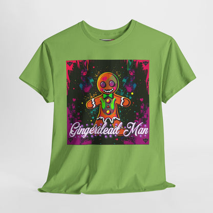 Gingerdead Man Graphic T-Shirt - Fun Unisex Halloween T-Shirt