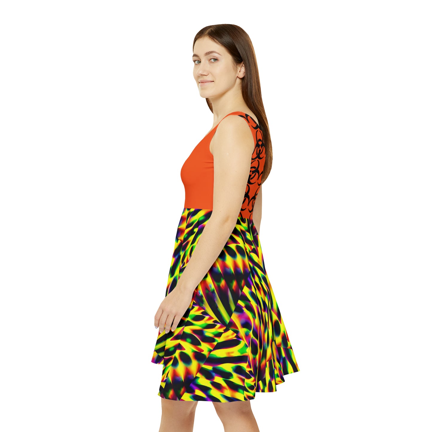 Women's "Toxic Af" Skater Dress