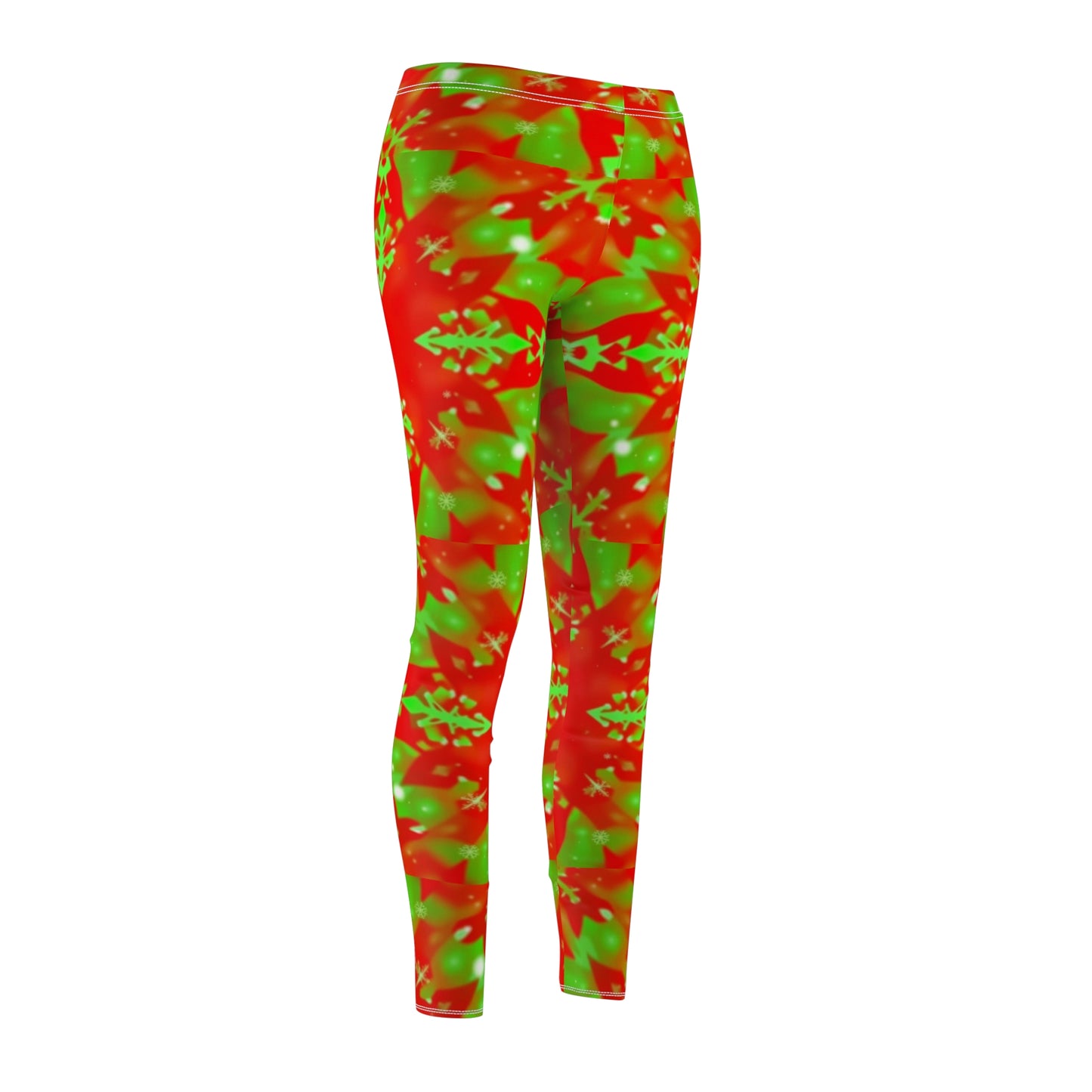 Festive Holiday Patterned Leggings for Women