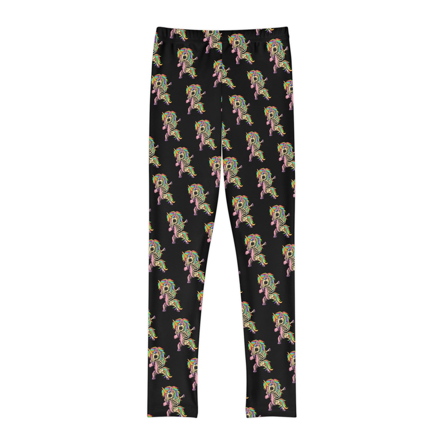 Youth "Zombie Unicorn Dabbing" Leggings