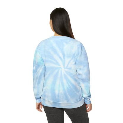 "No Squares in My Circle" Tie-Dye Sweatshirt