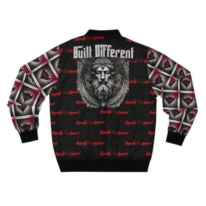 Men's "Built Different x Ungodly Apparel Mash-Up" Bomber Jacket