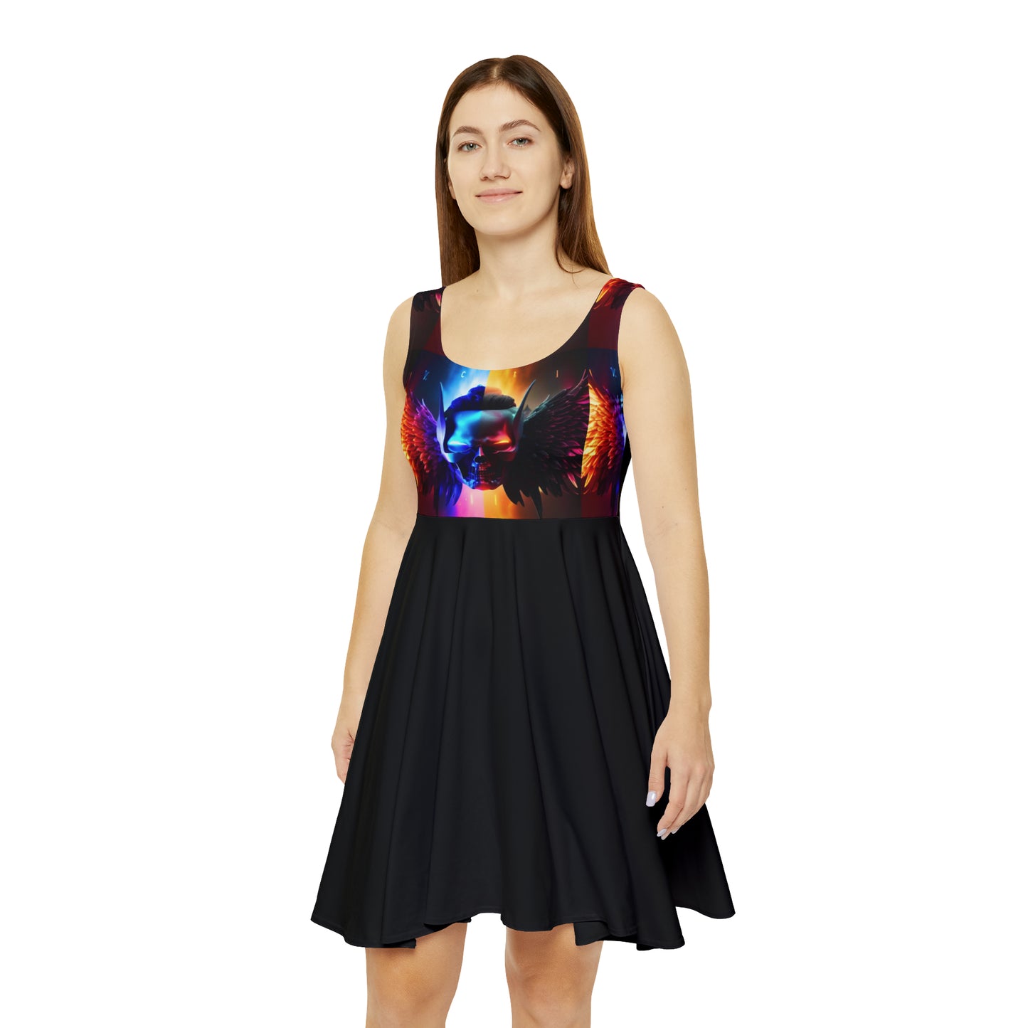 Women's "Good vs Evil" Skater Dress