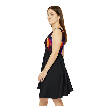 Women's "Good vs Evil" Skater Dress