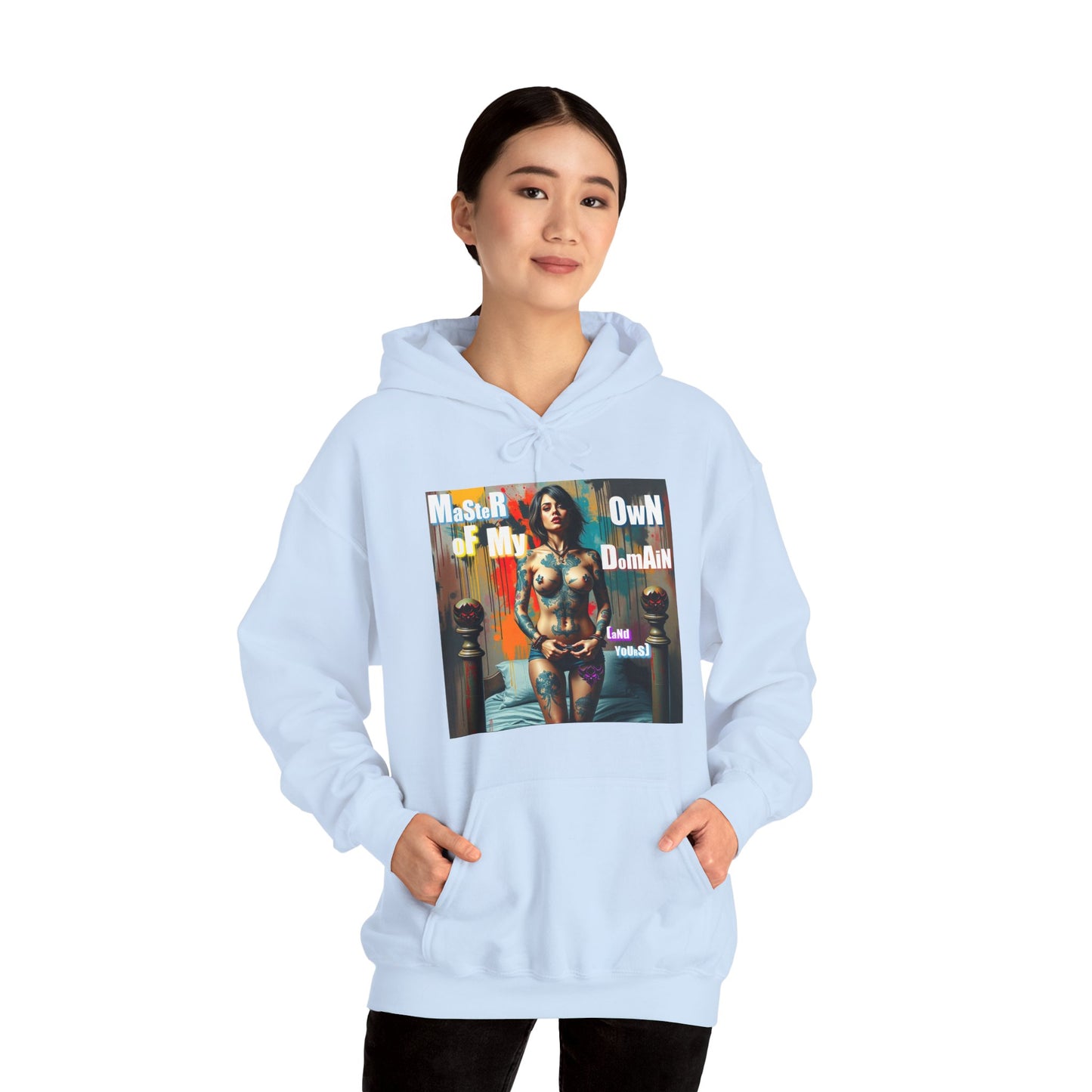 "Master of My Domain" Hoodie - Unisex Heavy Blend Sweatshirt