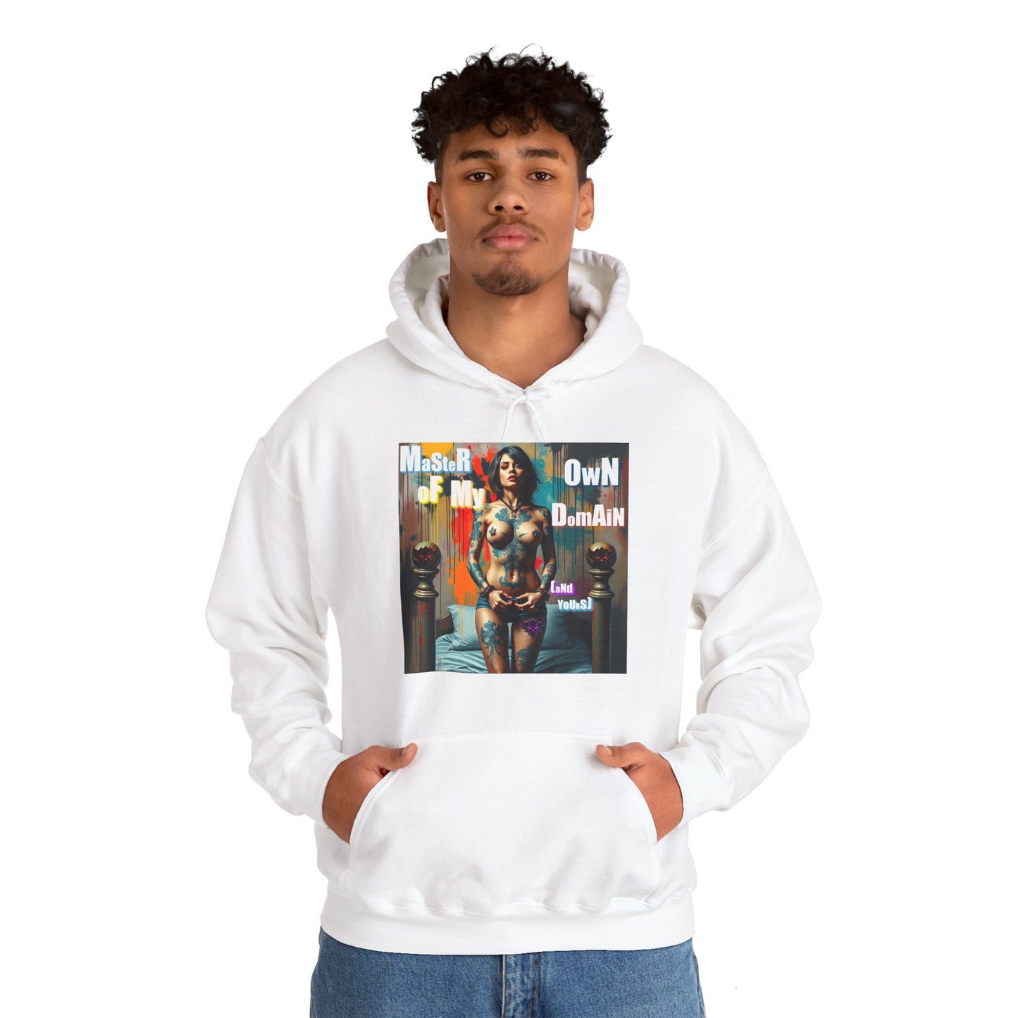 "Master of My Domain" Hoodie - Unisex Heavy Blend Sweatshirt