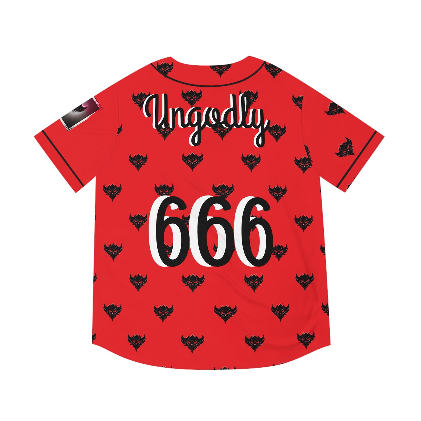 Men's "Ungodly" Baseball Jersey