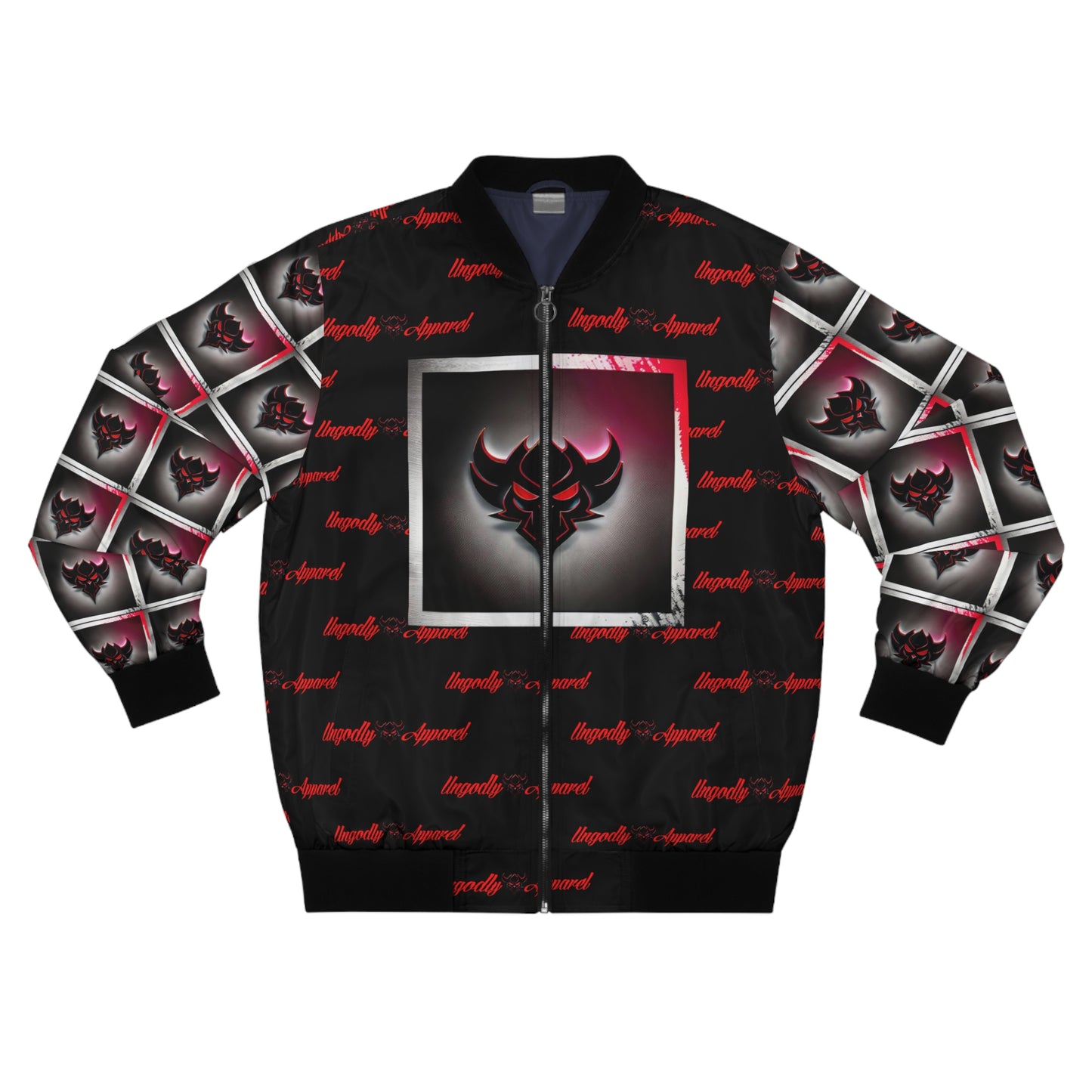 Men's "Built Different x Ungodly Apparel Mash-Up" Bomber Jacket