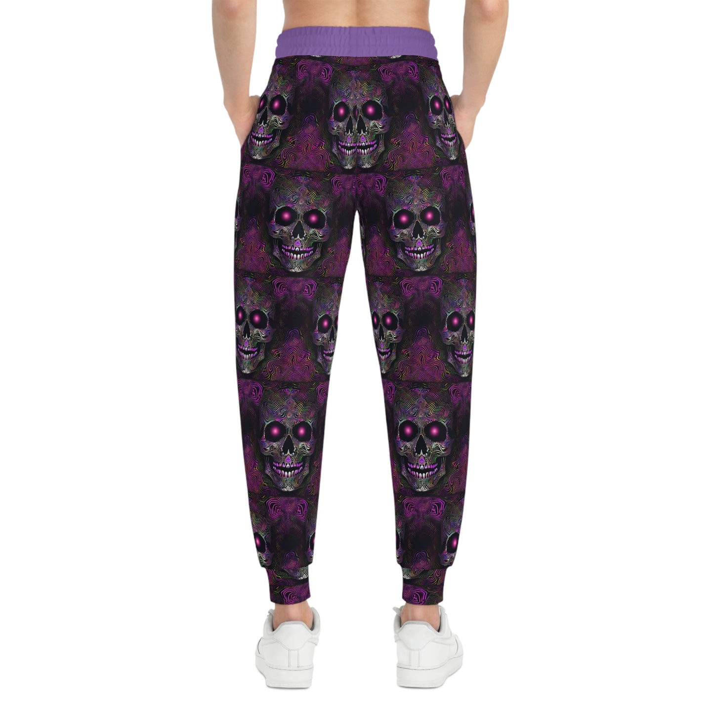 Purple Skulls Joggers