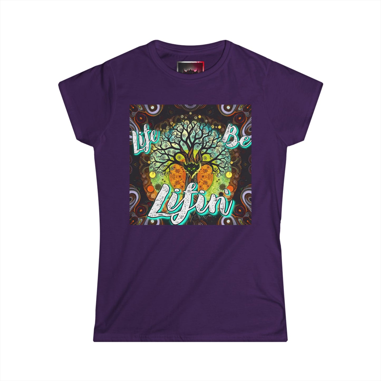"Life be Lifin' Women's Softstyle Tee - Inspirational Graphic Tee