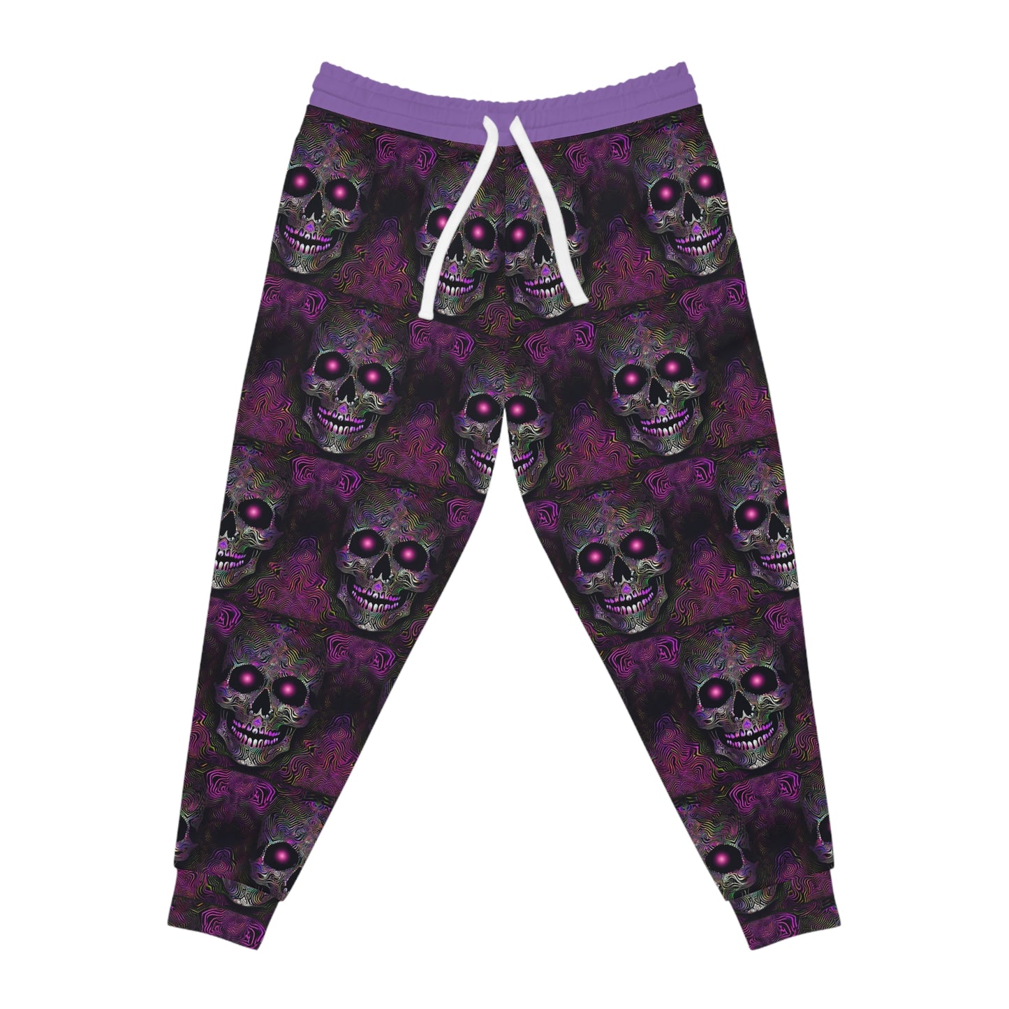 Purple Skulls Joggers