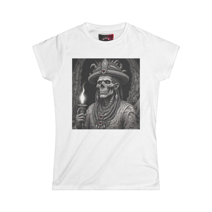 Mystical Hoodoo Skeleton Graphic Women's Heavy Cotton T-Shirt