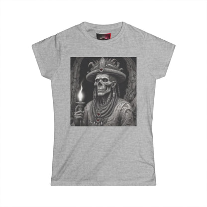 Mystical Hoodoo Skeleton Graphic Women's Heavy Cotton T-Shirt