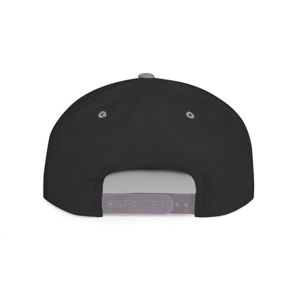 Graphic Flat Bill Snapback - "Real Eyes Realize Real Lies"