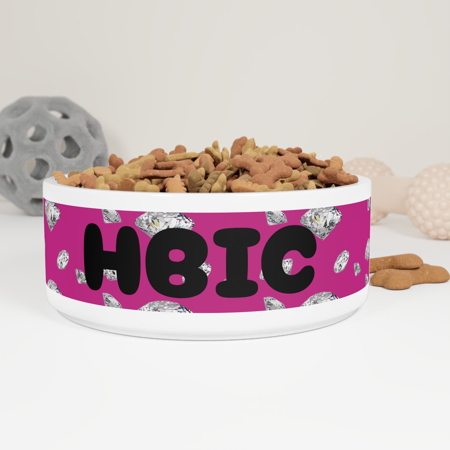 "HBIC" Pet Bowl