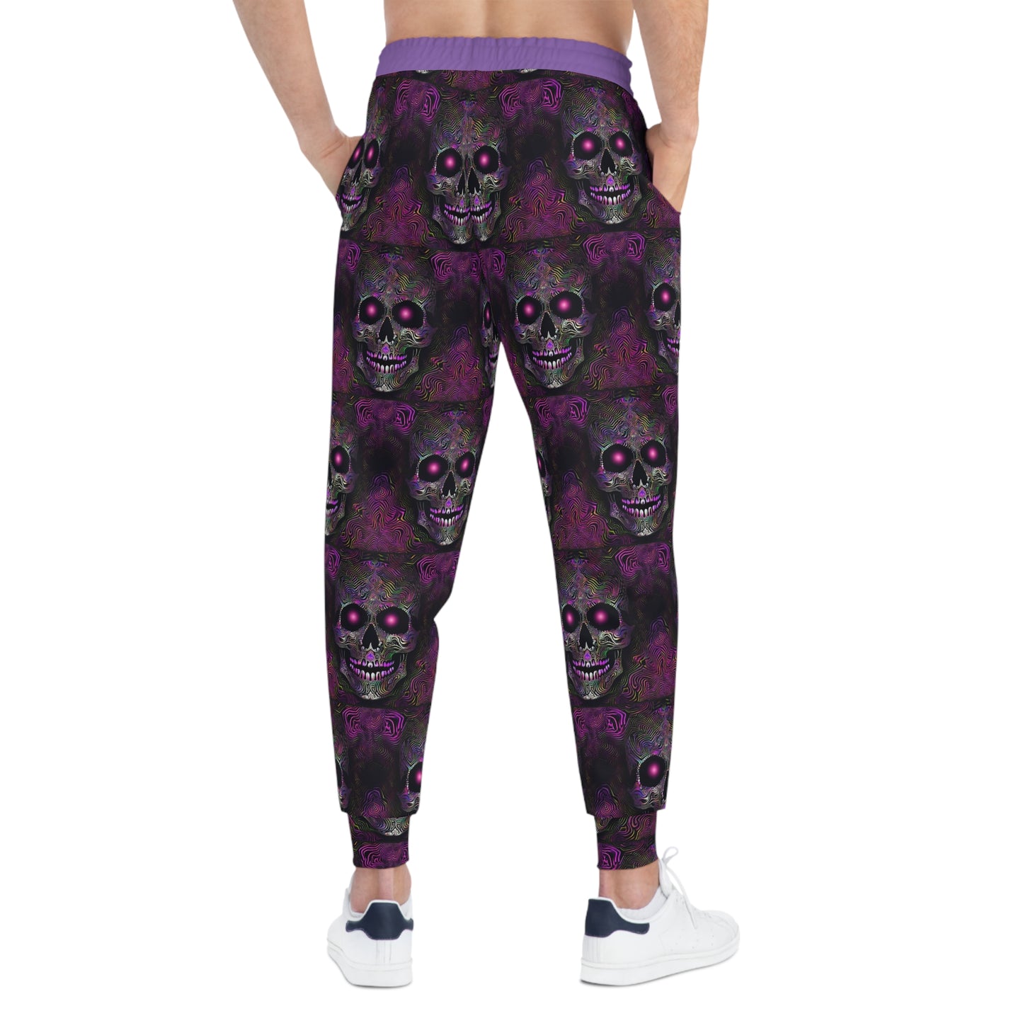 Purple Skulls Joggers