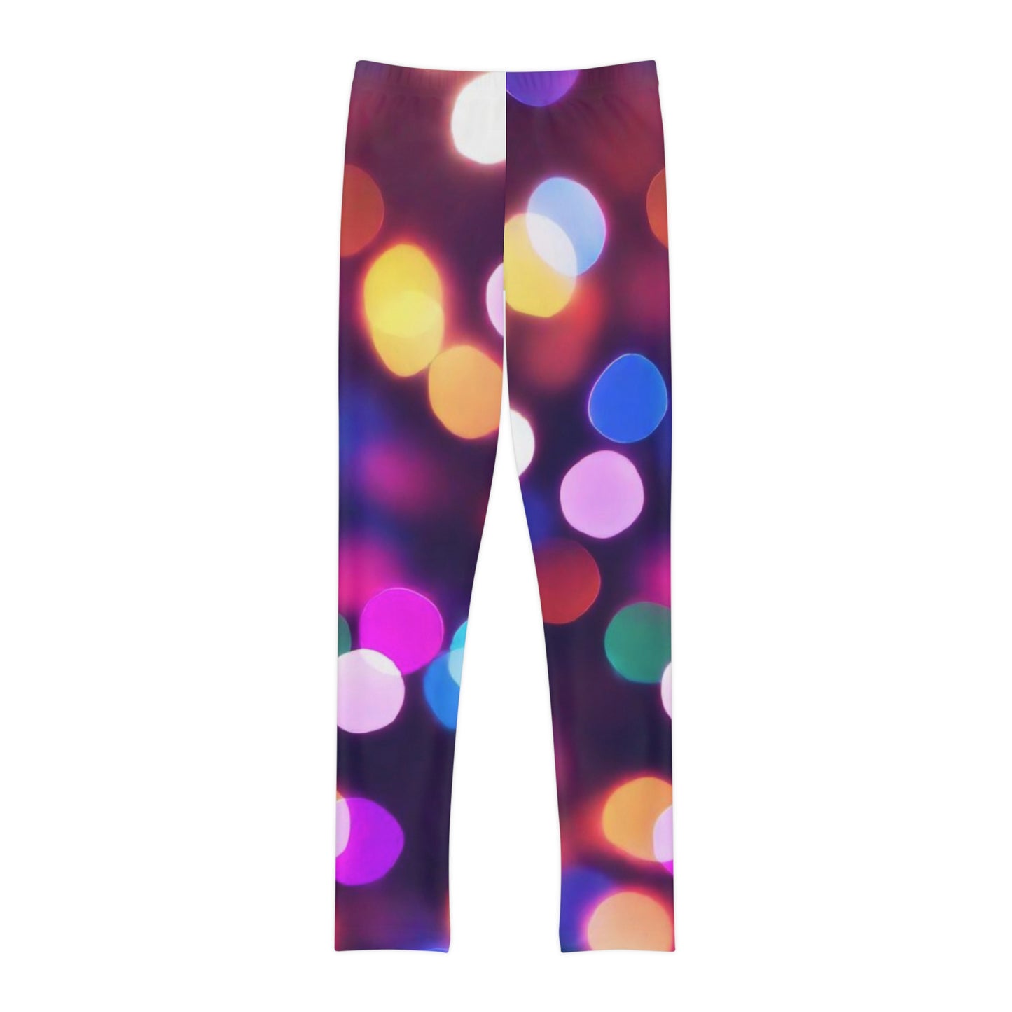 Youth "Bright-Lights" Full-Length Leggings