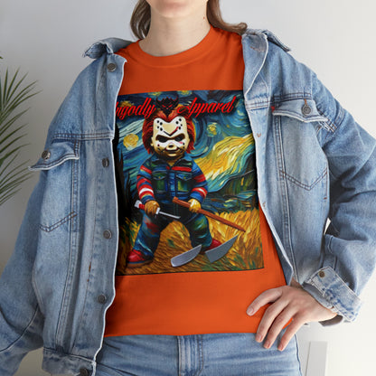 "Chucky/Jason Starry Night" T-Shirt