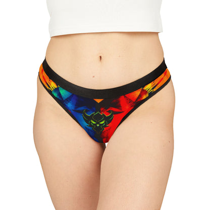 "Some Hearts Break, Other's Bloom" Vibrant Women's Thongs with Colorful Design | Comfortable Everyday Wear