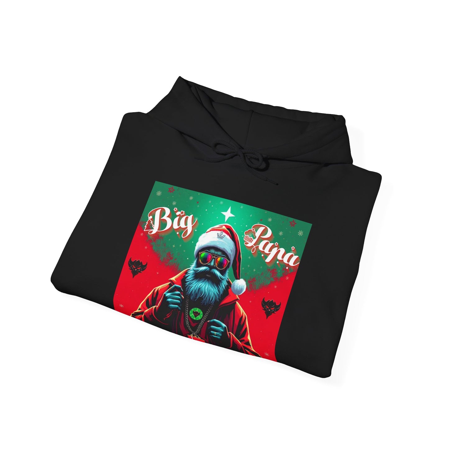 Big Papa Santa Unisex Hoodie - Festive Holiday Sweatshirt for Christmas Celebration