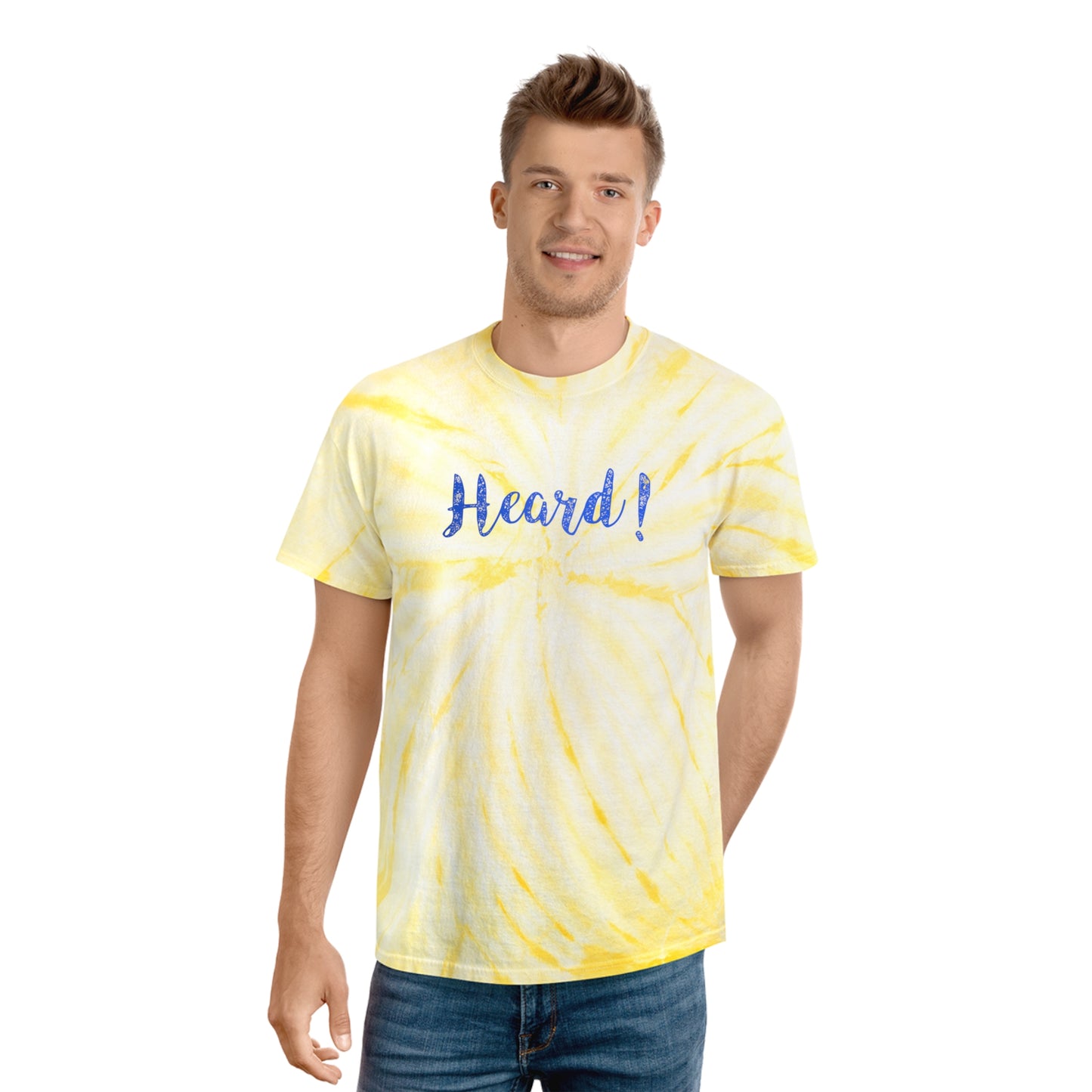 "Heard" Tie-Dye T-Shirt