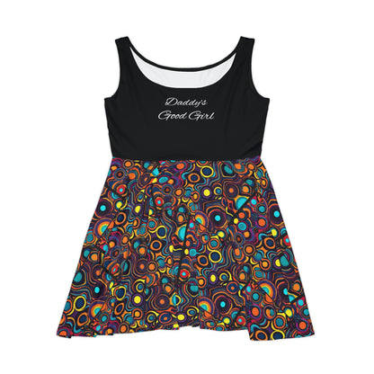 Women's "Daddy's Good Girl" Skater Dress