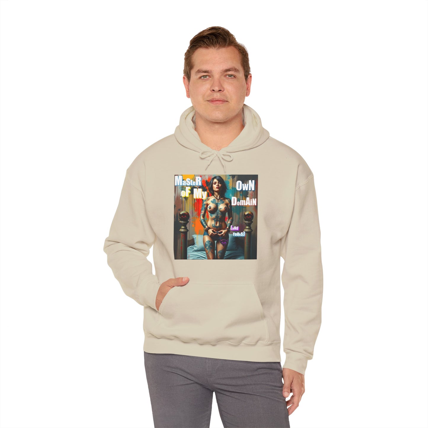 "Master of My Domain" Hoodie - Unisex Heavy Blend Sweatshirt