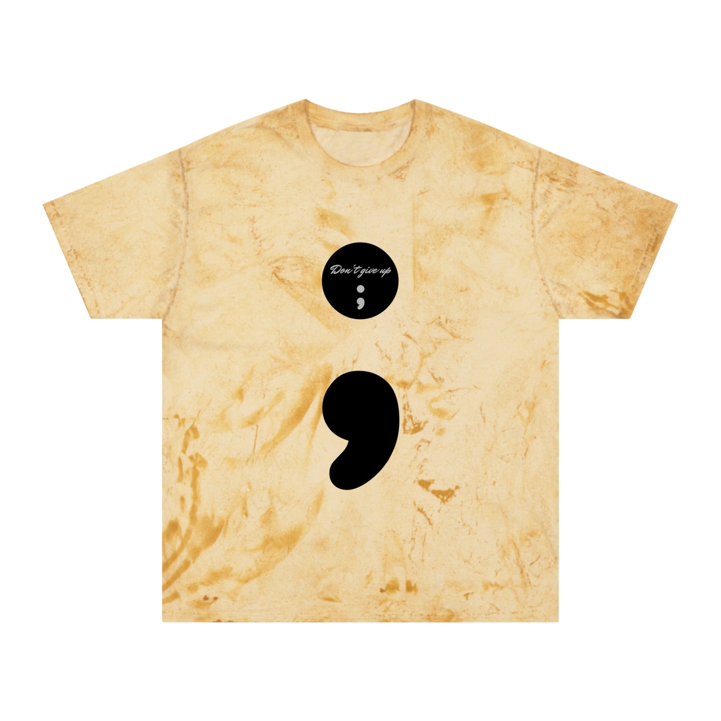 Semicolon/Don't Give Up-T-Shirt