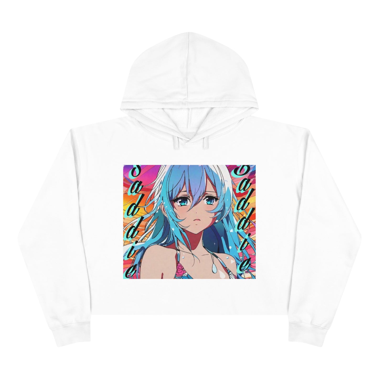 Women's "Saddie Baddie" Crop Hoodie