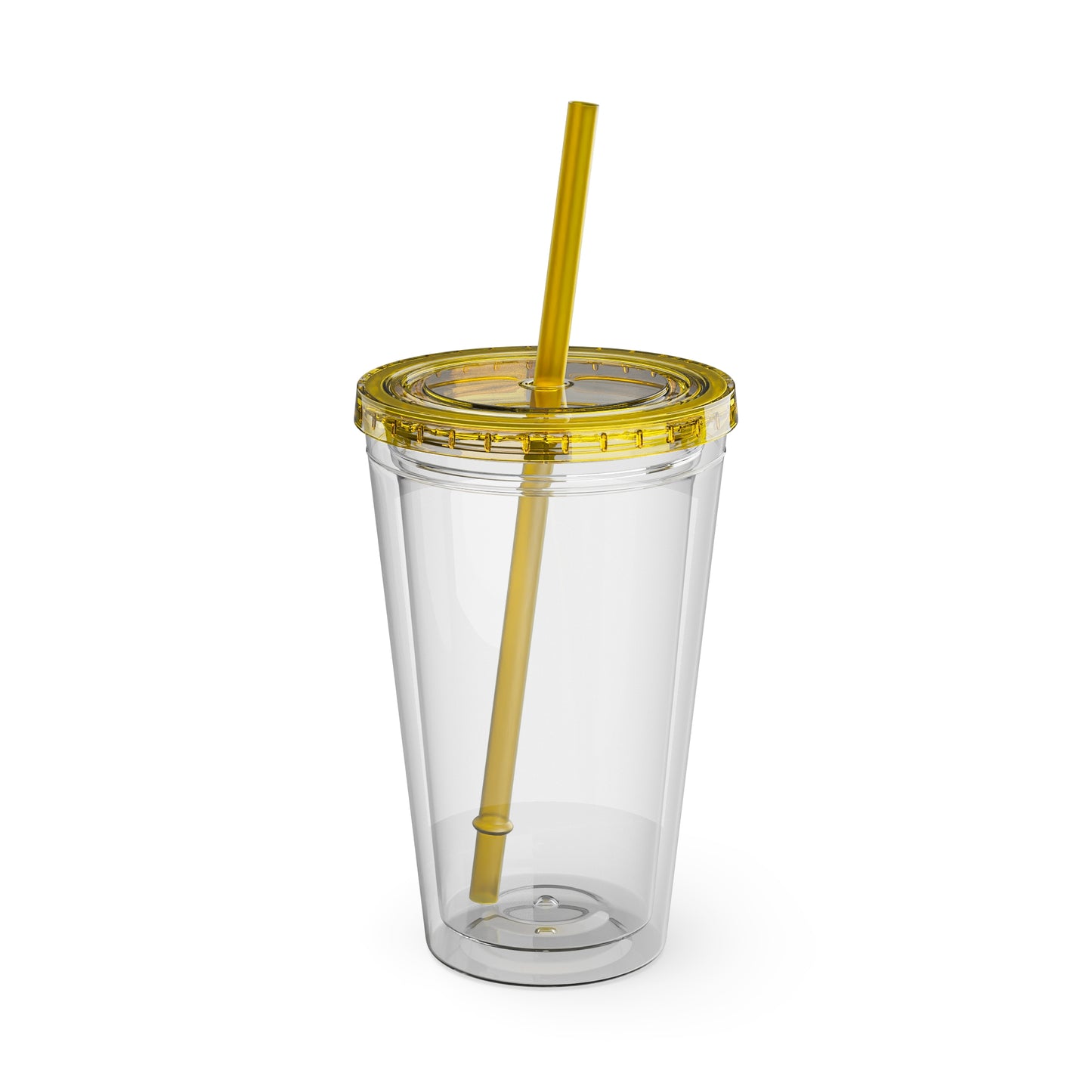 Chill of Darkness-Sunsplash Tumbler with Straw | 16oz Vibrant Drinkware for Dark Aesthetic Lovers