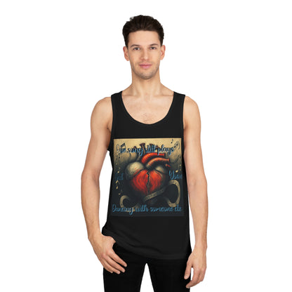 "Our Song Still Plays But You're Dancing with Someone Else" Heartfelt Song Plays Unisex Softstyle™ Tank Top - Perfect for Music Lovers