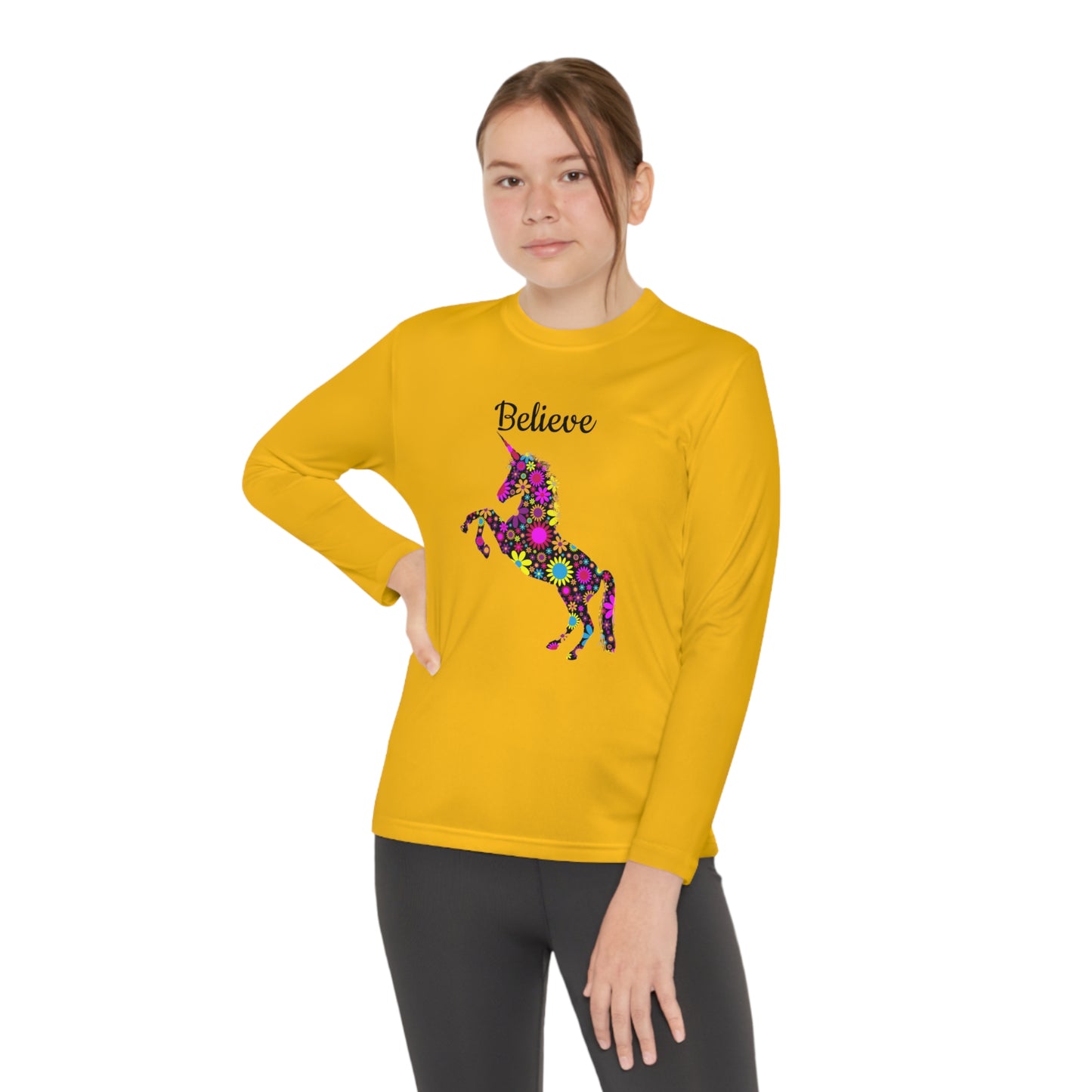 Youth "Believe" Long Sleeve Tee