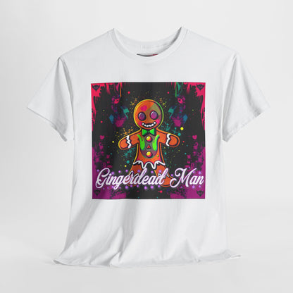 Gingerdead Man Graphic T-Shirt - Fun Unisex Halloween T-Shirt