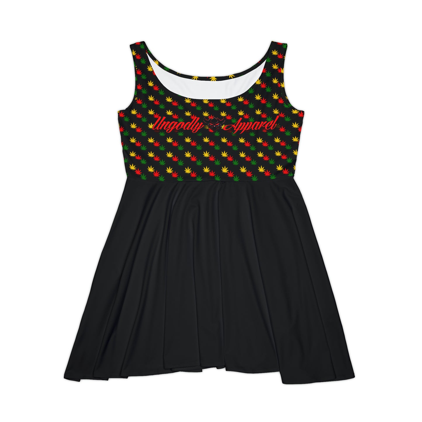 Women's "Ungodly 420" Skater Dress