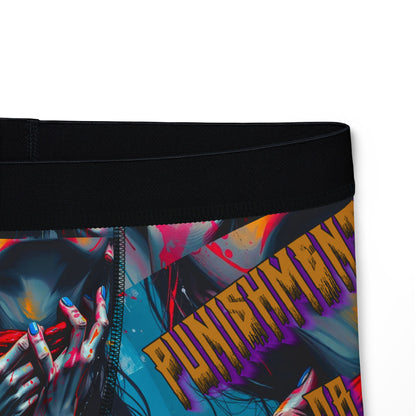 Graphic Men's Boxers - "Punishment or Reward" Design