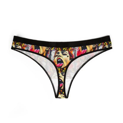 "Brat" Bold Graphic Women's Thongs - Express Your Style