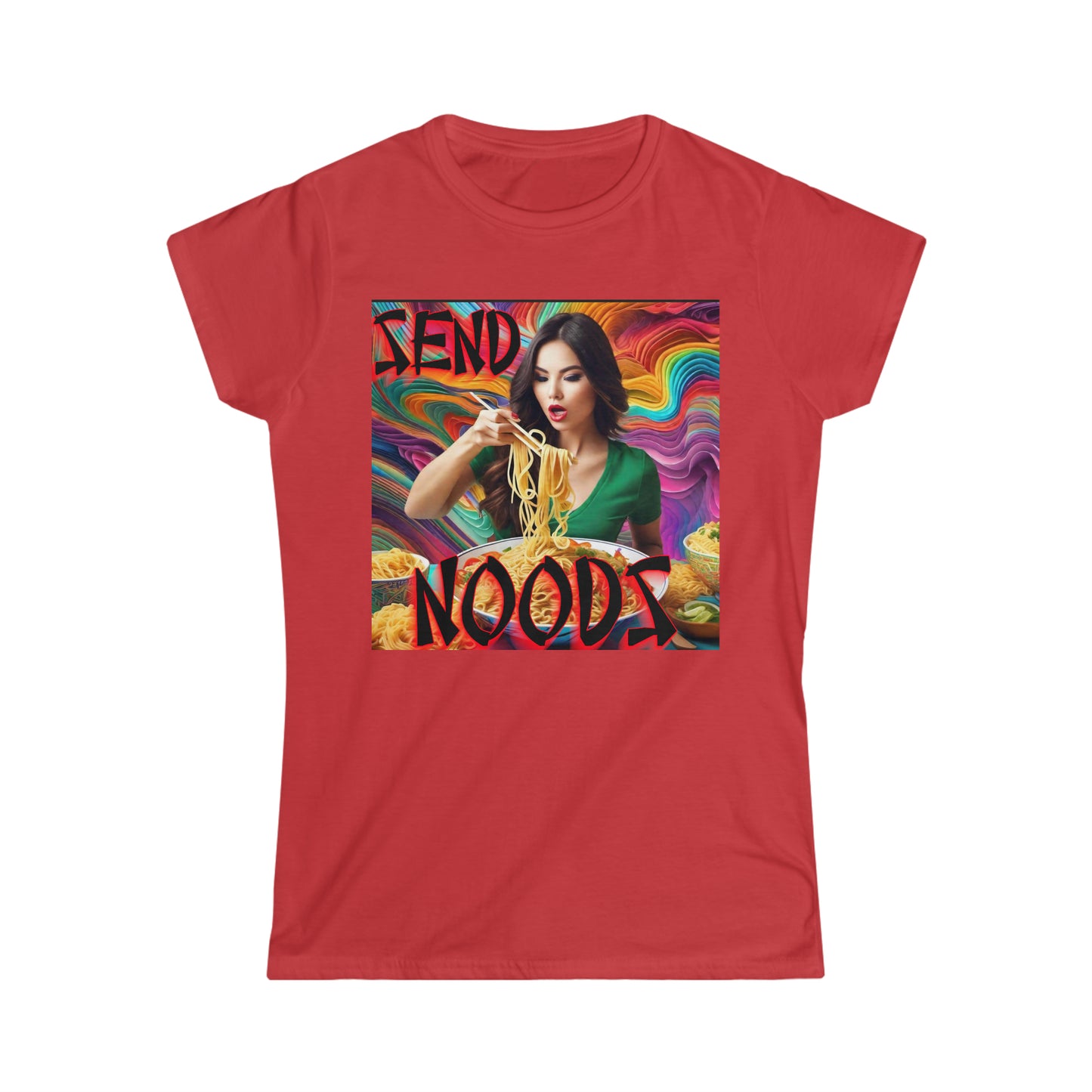 Women's "Send Me Noods" T-Shirt