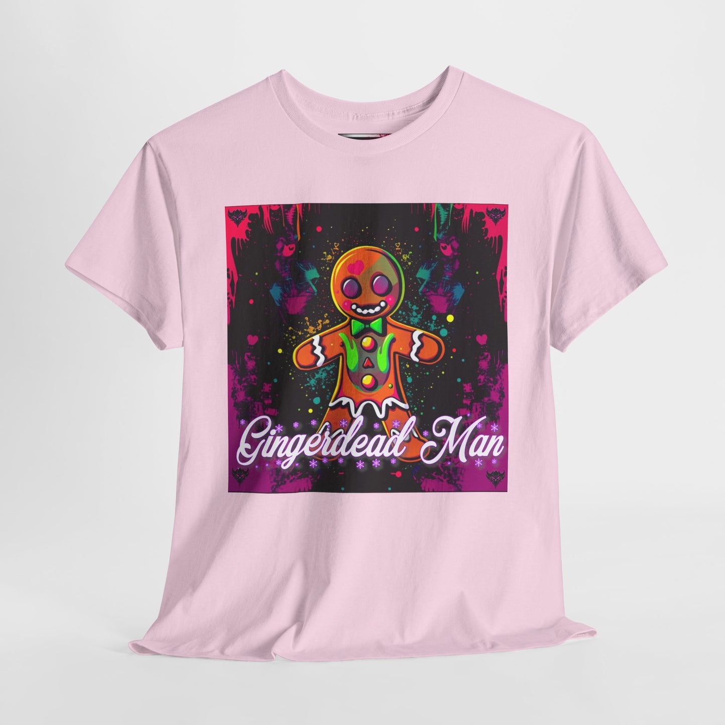 Gingerdead Man Graphic T-Shirt - Fun Unisex Halloween T-Shirt