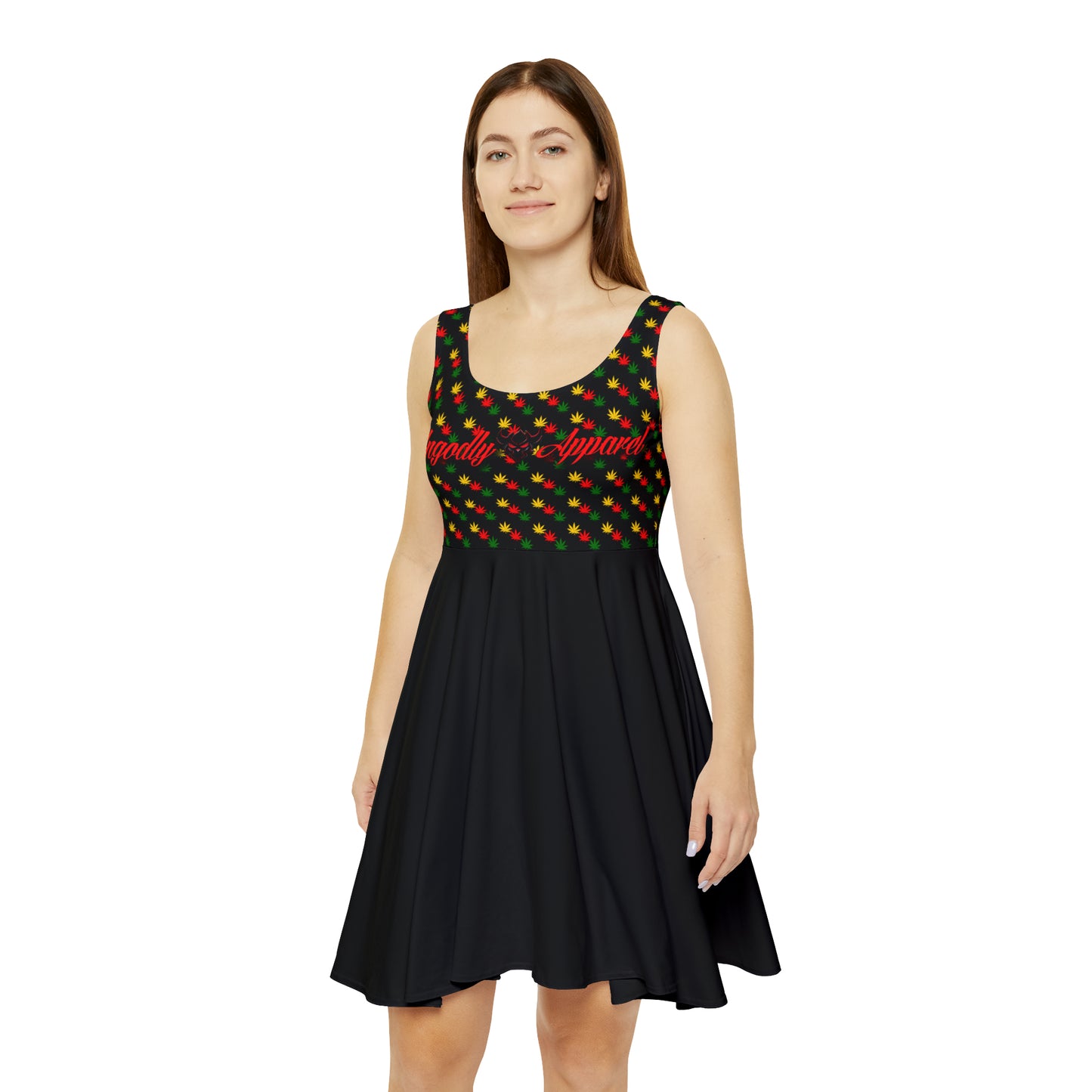 Women's "Ungodly 420" Skater Dress