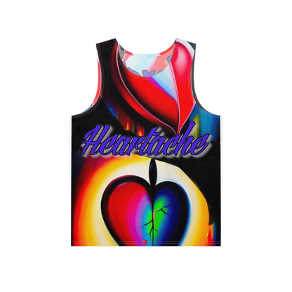 Men's Tank "Heartache: Love's Invisible Scar"