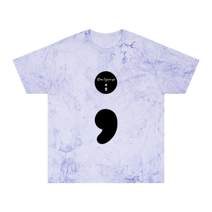 Semicolon/Don't Give Up-T-Shirt