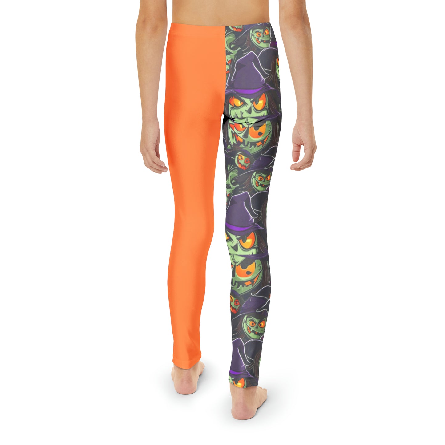 Youth "Witch Pumpkins" Leggings