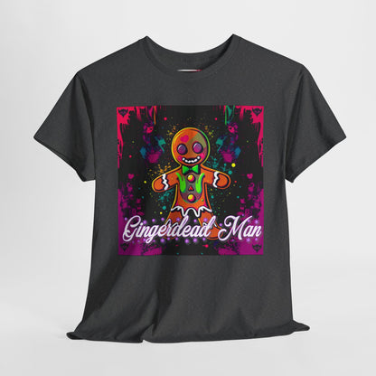 Gingerdead Man Graphic T-Shirt - Fun Unisex Halloween T-Shirt