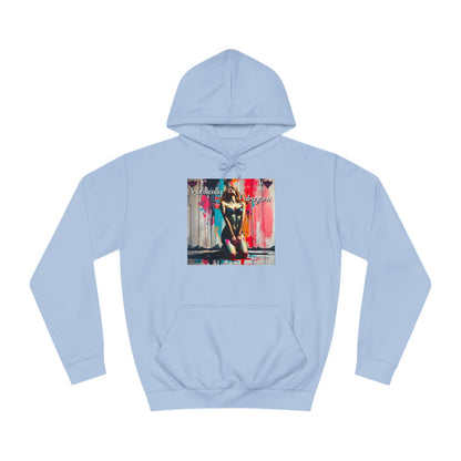 "Obediently Outrageous" Artistic Unisex College Hoodie - Unique Urban Design