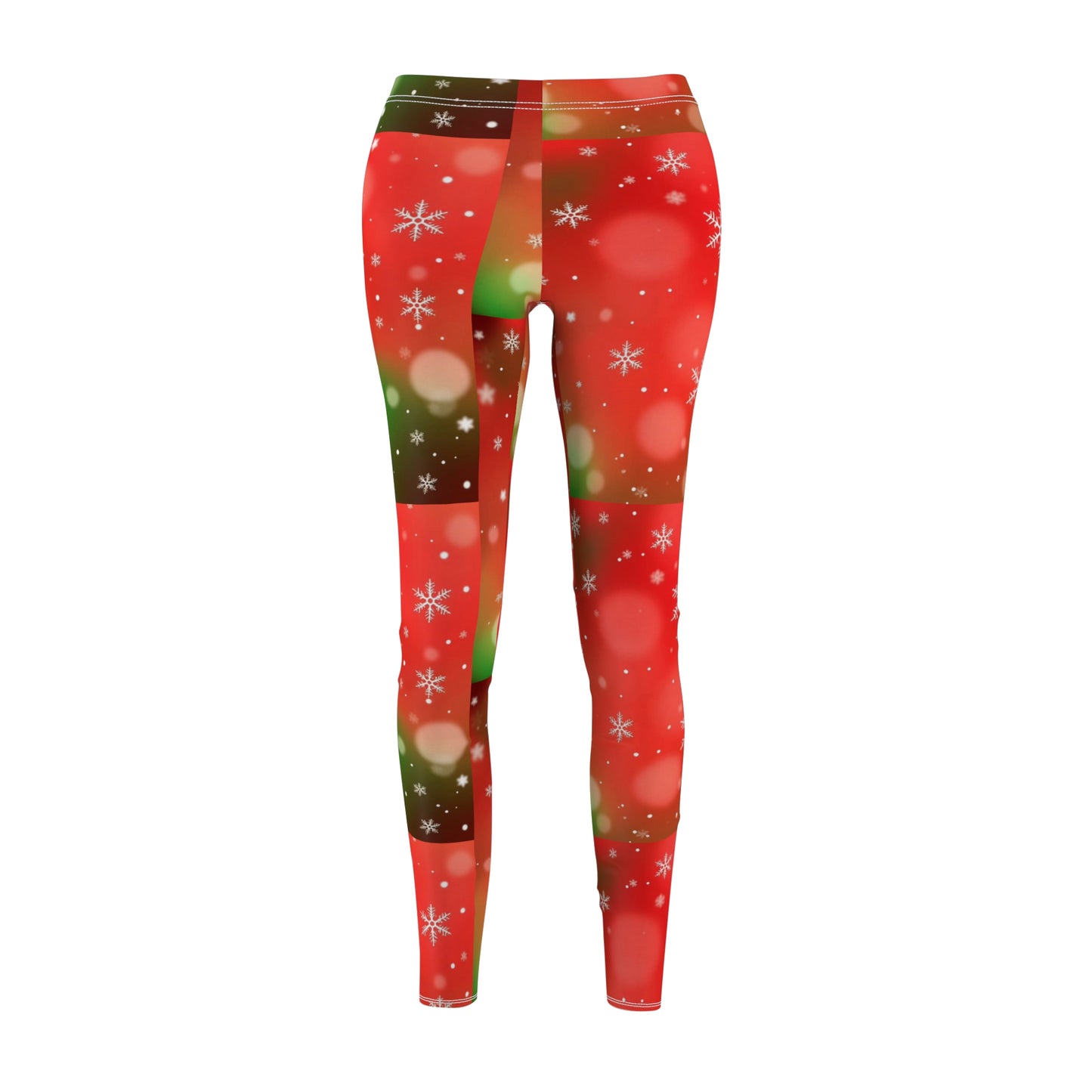 Festive Snowflake Leggings for Holiday Cheer